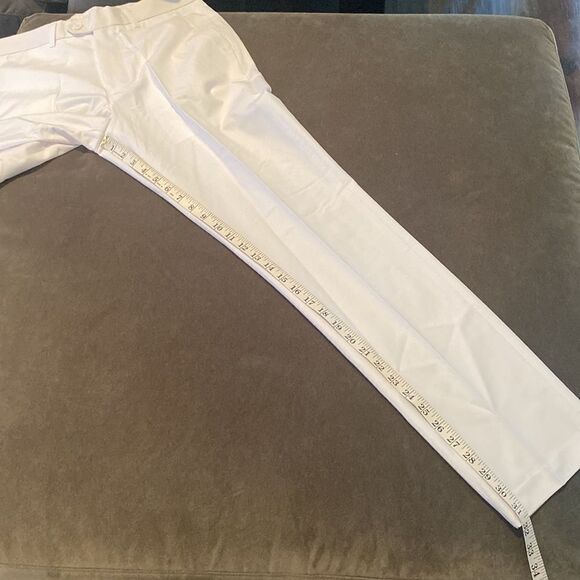 Men’s Mogu White 2 Piece Slim Fit Suit Notched Lapel Size 32 Jacket 31 Pants NWT - Picture 11 of 13